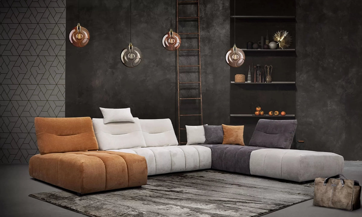 LARI – Canapé modulable – 372 x 312 cm
