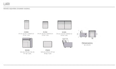 LARI – Canapé modulable – 372 x 312 cm