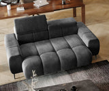 PLAZA – Canapé droit avec assise électrique – 2 places – 192 x 105cm