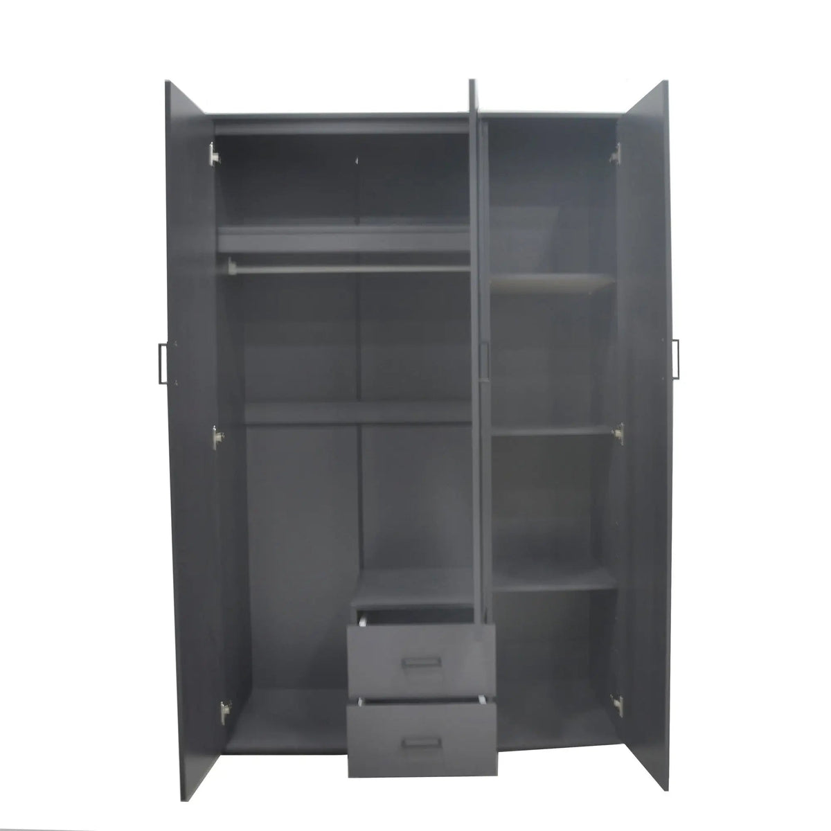 Armoire 3 portes avec miroir MARCO - 120 cm