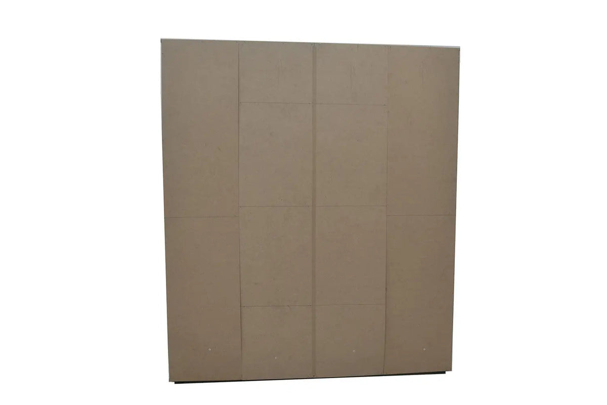 Armoire 4 portes avec 2 miroirs MARCO - 160 cm