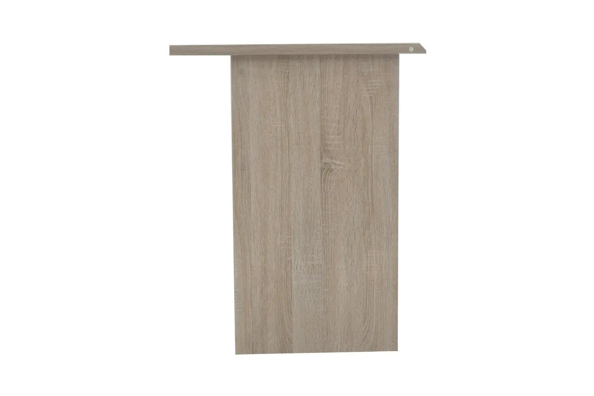 Bureau MILO 1 tiroir 1 porte en MDF - Bureau droit 121 x 60 cm