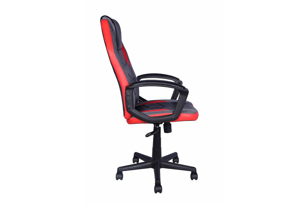 Chaise Gaming TYGER en Similicuir (PU) - Chaise de jeu réglable 57,5 x 65 cm