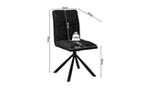 Chaise Pivotante de Salle à Manger JYA - 91 x 45 cm