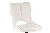 Chaise Pivotante de Salle à Manger MORY en Tissu - 48 x 59.5 cm