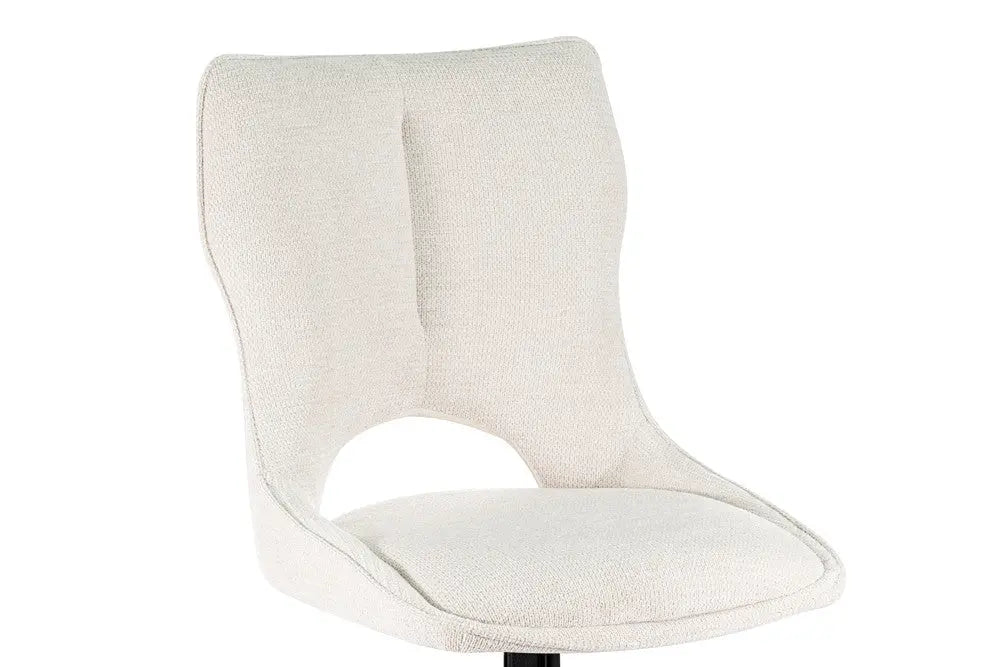 Chaise Pivotante de Salle à Manger MORY en Tissu - 48 x 59.5 cm