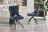 Chaise Pivotante de Salle à Manger MORY en Tissu - 48 x 59.5 cm