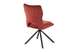Chaise Pivotante de Salle à Manger MORY en Tissu - 48 x 59.5 cm
