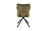 Chaise Pivotante de Salle à Manger MORY en Tissu - 48 x 59.5 cm