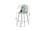 Chaise de Bar JASMYN - 44 x 51 cm
