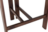 Chaise de Bar KAMELIA Beige en Bois de Frêne - 56 x 52 cm