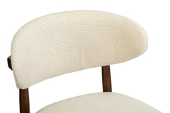 Chaise de Bar KAYLA en Chêne Massif Beige - 50 x 56 cm