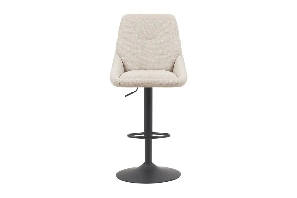 Chaise de Bar Pivotante SABA en Tissu - 50 x 60 cm