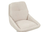Chaise de Bar Pivotante SABA en Tissu - 50 x 60 cm