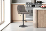 Chaise de Bar Pivotante SABA en Tissu - 50 x 60 cm