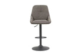 Chaise de Bar Pivotante SABA en Tissu - 50 x 60 cm