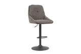 Chaise de Bar Pivotante SABA en Tissu - 50 x 60 cm