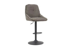 Chaise de Bar Pivotante SABA en Tissu - 50 x 60 cm