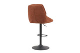 Chaise de Bar Pivotante SABA en Tissu - 50 x 60 cm