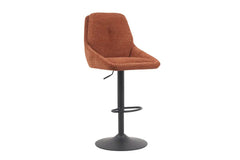 Chaise de Bar Pivotante SABA en Tissu - 50 x 60 cm