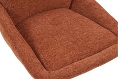 Chaise de Bar Pivotante SABA en Tissu - 50 x 60 cm