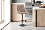 Chaise de Bar Pivotante SABA en Tissu - 50 x 60 cm