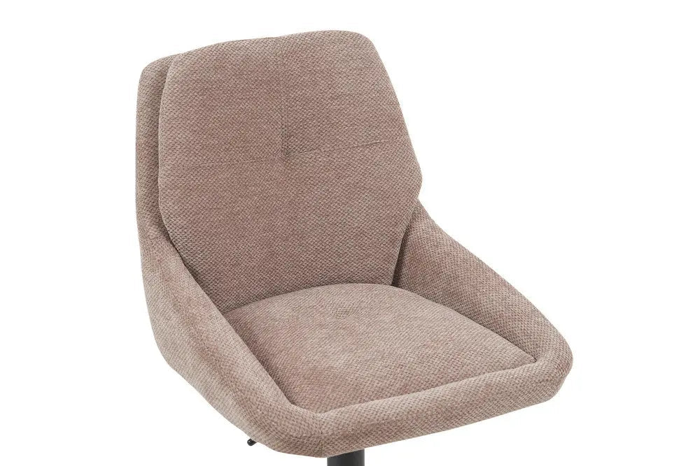 Chaise de Bar Pivotante SABA en Tissu - 50 x 60 cm