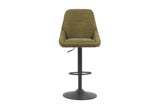 Chaise de Bar Pivotante SABA en Tissu - 50 x 60 cm