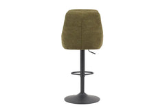 Chaise de Bar Pivotante SABA en Tissu - 50 x 60 cm