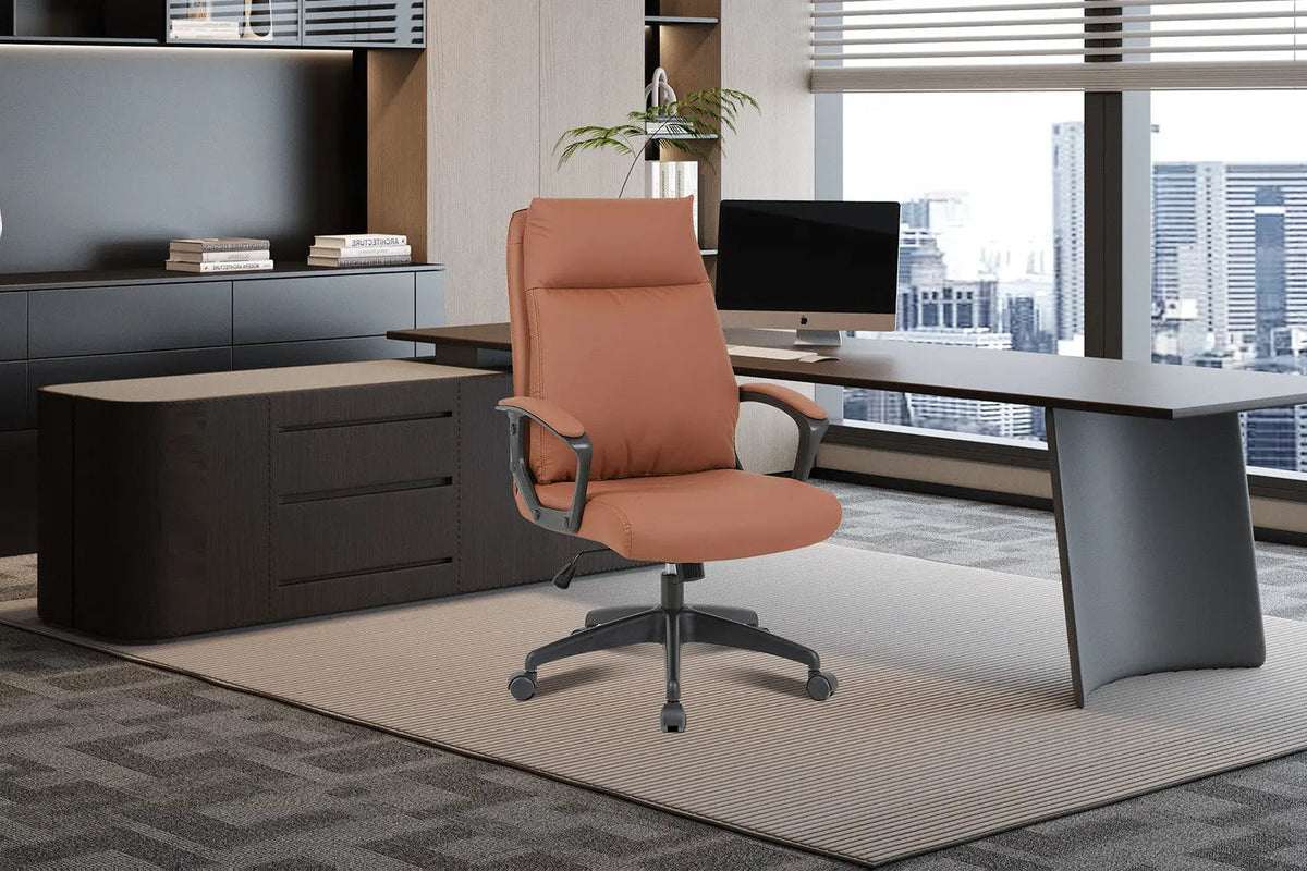 Chaise de Bureau ARMEL en Polyuréthane (PU) - 45 x 50 cm