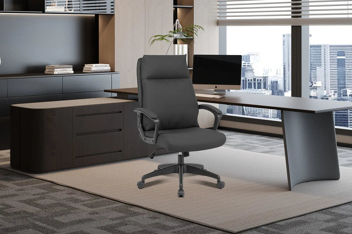 Chaise de Bureau ARMEL en Polyuréthane (PU) - 45 x 50 cm