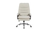 Chaise de Bureau DANIELA en Polyuréthane (PU) - Chaise de bureau réglable 46 x 53 cm