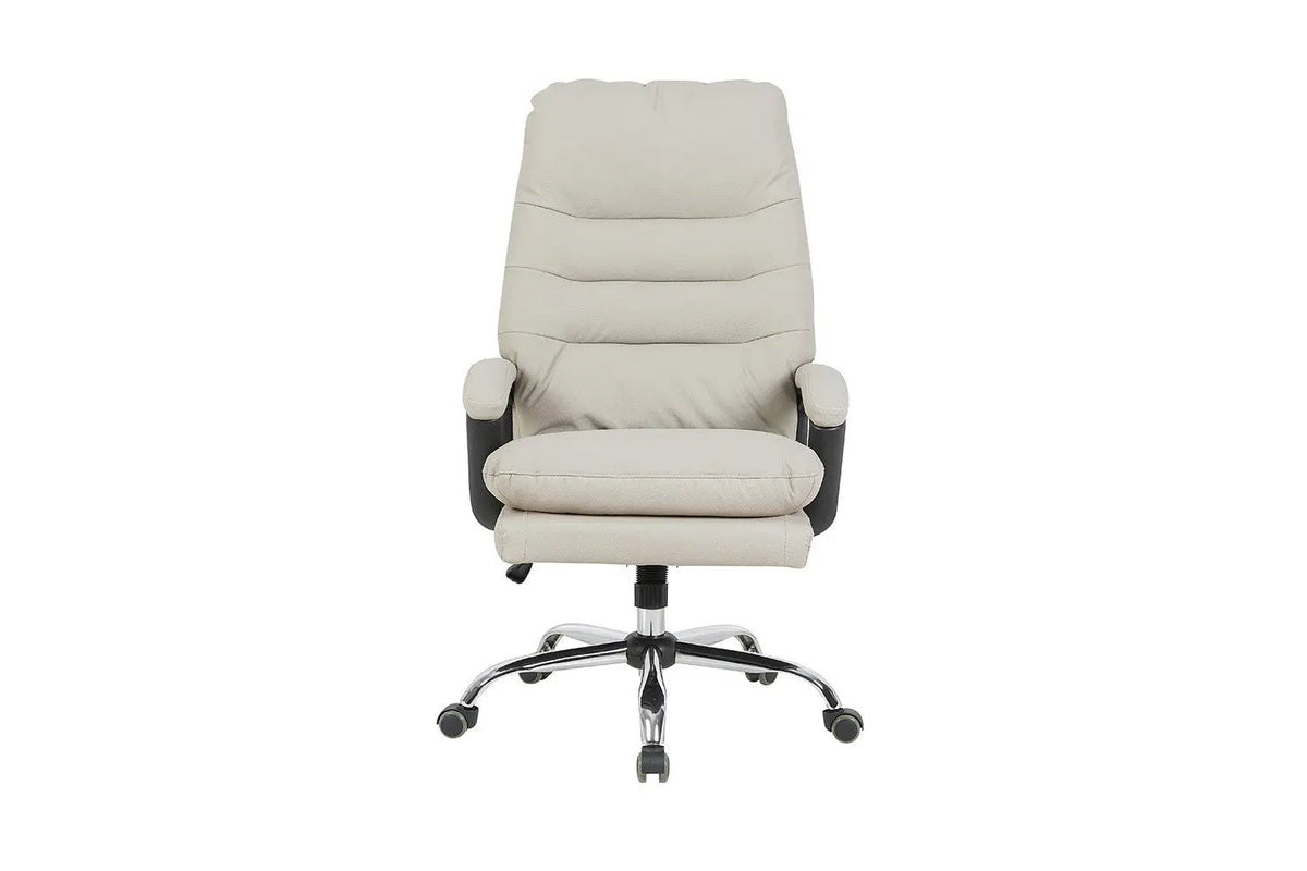 Chaise de Bureau DANIELA en Polyuréthane (PU) - Chaise de bureau réglable 46 x 53 cm