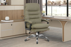 Chaise de Bureau DANIELA en Polyuréthane (PU) - Chaise de bureau réglable 46 x 53 cm