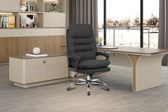 Chaise de Bureau DANIELA en Polyuréthane (PU) - Chaise de bureau réglable 46 x 53 cm