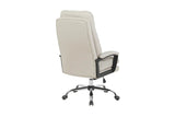 Chaise de Bureau DANIELA en Polyuréthane (PU) - Chaise de bureau réglable 46 x 53 cm