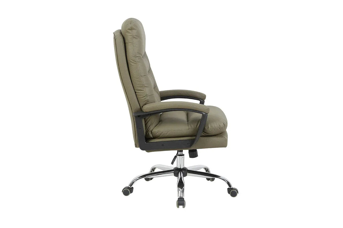 Chaise de Bureau DANIELA en Polyuréthane (PU) - Chaise de bureau réglable 46 x 53 cm