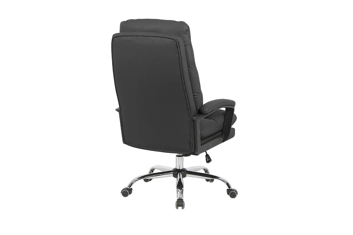 Chaise de Bureau DANIELA en Polyuréthane (PU) - Chaise de bureau réglable 46 x 53 cm