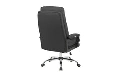 Chaise de Bureau DANIELA en Polyuréthane (PU) - Chaise de bureau réglable 46 x 53 cm