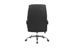 Chaise de Bureau DANIELA en Polyuréthane (PU) - Chaise de bureau réglable 46 x 53 cm