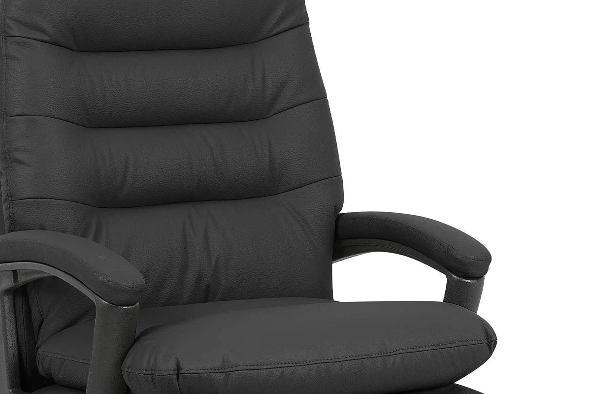 Chaise de Bureau DANIELA en Polyuréthane (PU) - Chaise de bureau réglable 46 x 53 cm