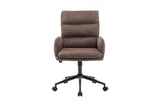Chaise de Bureau EMMY en Tissu - Chaise de bureau réglable 64 x 68 cm