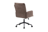 Chaise de Bureau EMMY en Tissu - Chaise de bureau réglable 64 x 68 cm