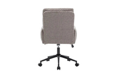 Chaise de Bureau EMMY en Tissu - Chaise de bureau réglable 64 x 68 cm