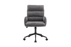 Chaise de Bureau EMMY en Tissu - Chaise de bureau réglable 64 x 68 cm