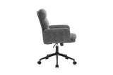 Chaise de Bureau EMMY en Tissu - Chaise de bureau réglable 64 x 68 cm