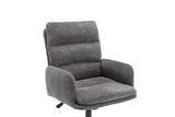 Chaise de Bureau EMMY en Tissu - Chaise de bureau réglable 64 x 68 cm