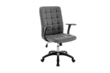 Chaise de Bureau LUKY en Similicuir (PU) - Chaise de bureau réglable 58 x 59 cm