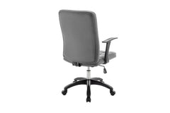 Chaise de Bureau LUKY en Similicuir (PU) - Chaise de bureau réglable 58 x 59 cm