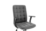 Chaise de Bureau LUKY en Similicuir (PU) - Chaise de bureau réglable 58 x 59 cm